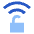 Wifi Not Secure Connection Icon from Sharp Flat Set