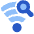 Wifi Search Icon from Plump Flat Set