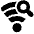 Wifi Search Icon from Plump Solid Set