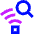Wifi Search Icon from Sharp Neon Set