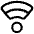 Wifi Signal Medium Icon from Plump Line Set