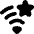 Wifi Star Favorite Icon from Flex Solid Set