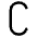 C Icon from Typeface - Free Set
