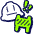 Construction Area Icon from Stickies Duo - Free Set