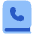 Contact Phonebook 2 Icon from Plump Flat Set