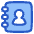 Contact Phonebook Icon from Plump Duo Set