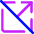 Arrow Open In New Off Icon from Core Neon Set
