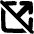 Arrow Open In New Off Icon from Plump Solid Set