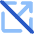Arrow Open In New Off Icon from Core Flat Set