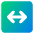 Line Arrow Fit To Width Square icon - Free transparent PNG, SVG. No sign up needed.