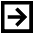 Line Arrow Right Square Icon from Sharp Remix Set