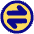 Line Arrow Transfer Horizontal Circle 1 Icon from Plump Pop Set