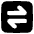 Line Arrow Transfer Horizontal Square 1 Icon from Plump Solid Set