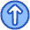 Line Arrow Up Circle 1 Icon from Plump Duo Set