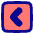 Tailless Line Arrow Left Square Icon from Plump Pop Set