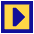 Tailless Triangle Arrow Right Square Icon from Sharp Pop Set