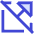 Triangle Arrow Open In New Off Icon from Sharp Duo Set