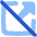 Triangle Arrow Open In New Off Icon from Plump Flat Set