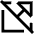 Triangle Arrow Open In New Off Icon from Sharp Line Set