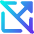 Triangle Arrow Open In New Off Icon from Core Gradient Set