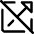 Triangle Arrow Open In New Off Icon from Core Line Set