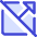 Triangle Arrow Open In New Off Icon from Core Duo Set