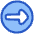 Triangle Arrow Right Circle 1 Icon from Plump Duo Set