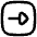 Triangle Arrow Right Square Icon from Flex Line Set