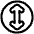 Line Arrow Fit To Height Circle Icon from Plump Line Set