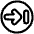 Line Arrow Right Circle 2 Icon from Plump Line Set