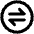 Line Arrow Transfer Horizontal Circle 1 Icon from Core Remix Set