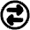 Line Arrow Transfer Horizontal Circle 2 Icon from Plump Remix Set