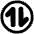 Line Arrow Transfer Vertical Circle 1 Icon from Plump Remix Set