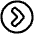 Tailless Line Arrow Right Circle Icon from Plump Line Set