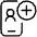 Phone Action Add User 1 Icon from Ultimate Light Set