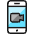 Phone Action Camera Icon from Ultimate Colors Set