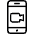 Phone Action Camera Icon from Ultimate Light Set | Free Download as SVG Vector and Transparent PNG | Streamline icons