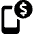 Phone Action Cash 1 Icon from Ultimate Bold Set