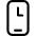 Phone Action Clock 1 Icon from Ultimate Regular Set