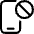 Phone Action Disable Icon from Ultimate Regular Set