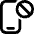 Phone Action Disable Icon from Ultimate Bold Set