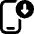 Phone Action Download Icon from Ultimate Bold Set