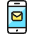 Phone Action Email Icon from Ultimate Colors Set