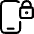 Phone Action Lock Icon from Ultimate Regular Set