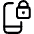 Phone Action Lock Icon from Ultimate Regular Set | Free Download as SVG Vector and Transparent PNG | Streamline icons