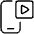 Phone Action Play Icon from Ultimate Light Set
