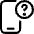 Phone Action Question Icon from Ultimate Regular Set