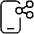 Phone Action Share Icon from Ultimate Light Set