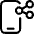 Phone Action Share Icon from Ultimate Regular Set