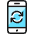 Phone Action Sync Icon from Ultimate Colors Set